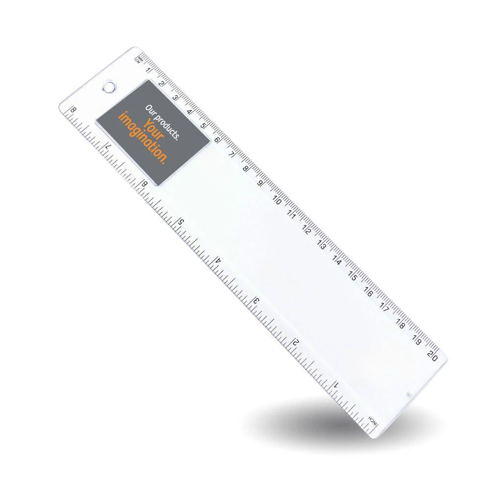 Blank 8 inch Ruler Photo Insert 40 x 30mm - Pack of 10 - Image 3