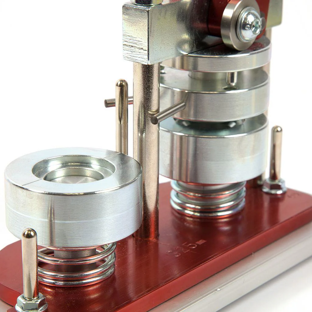 25mm Round G Series Button Pin Badge Machine - Incl 100 Pin Back Components Free of Charge - Image 5