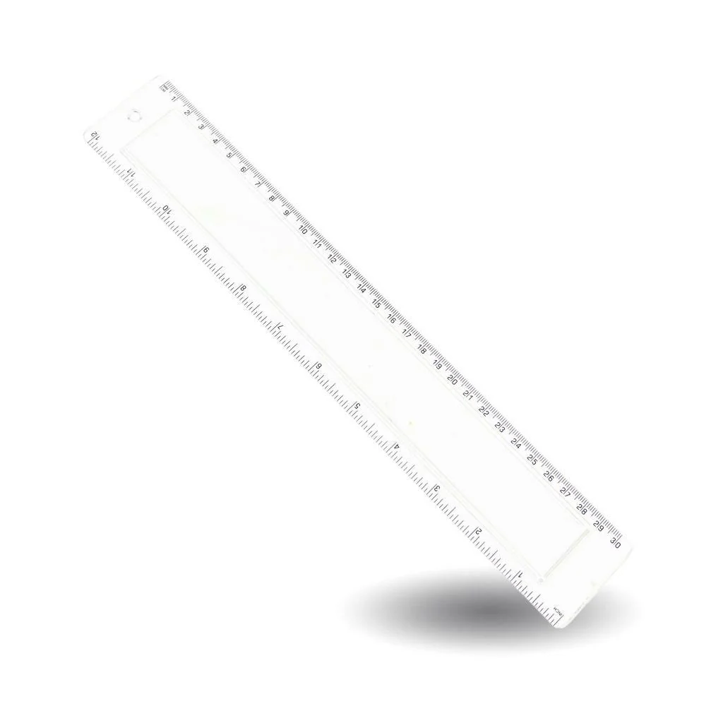Blank 12 inch Ruler Photo Insert 270 x 29mm - Pack of 10 - Image 2
