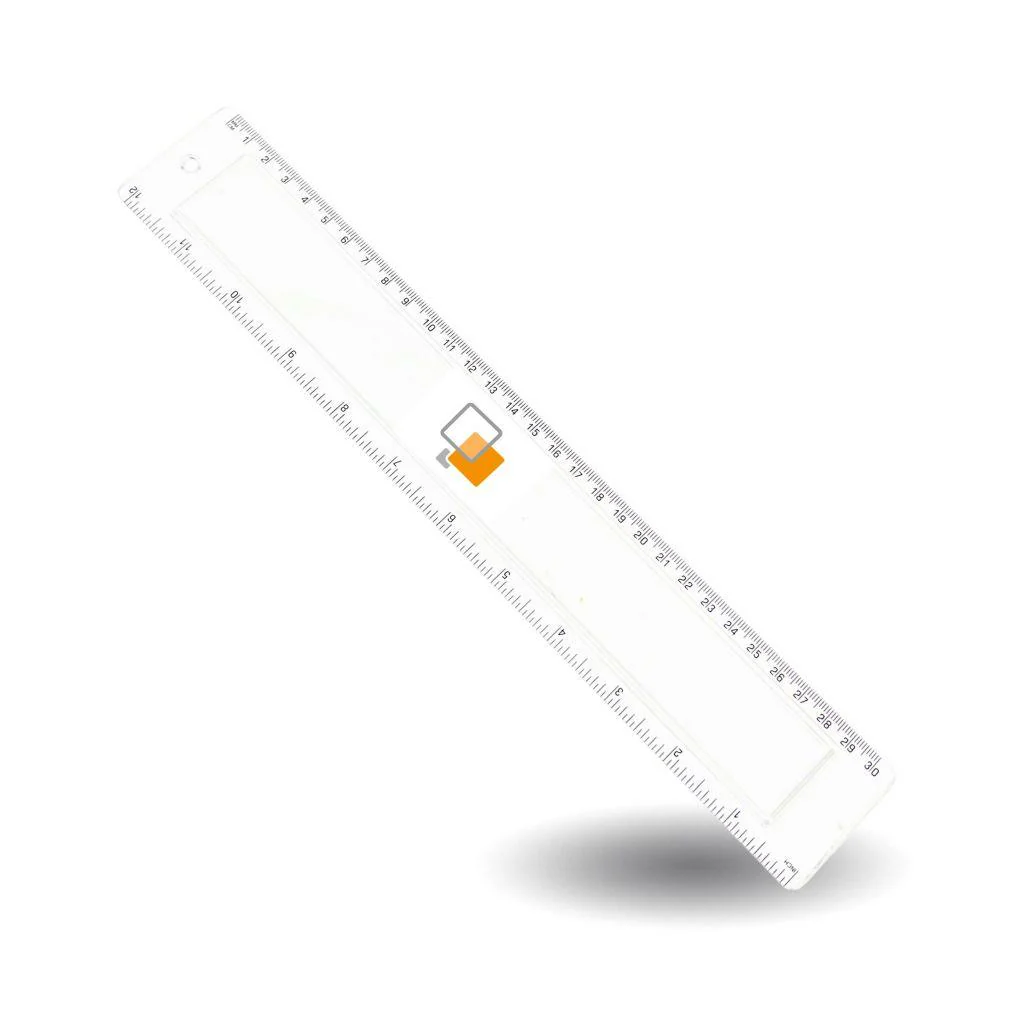 Blank 12 inch Ruler Photo Insert 270 x 29mm - Pack of 10 - Image 3