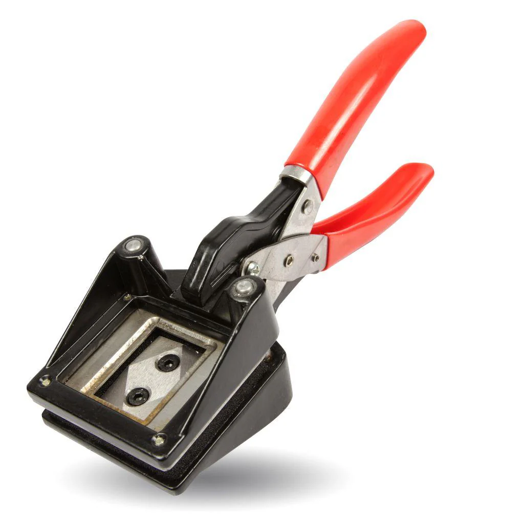 35 x 24mm Hand Held Photo ID Cutter Punch