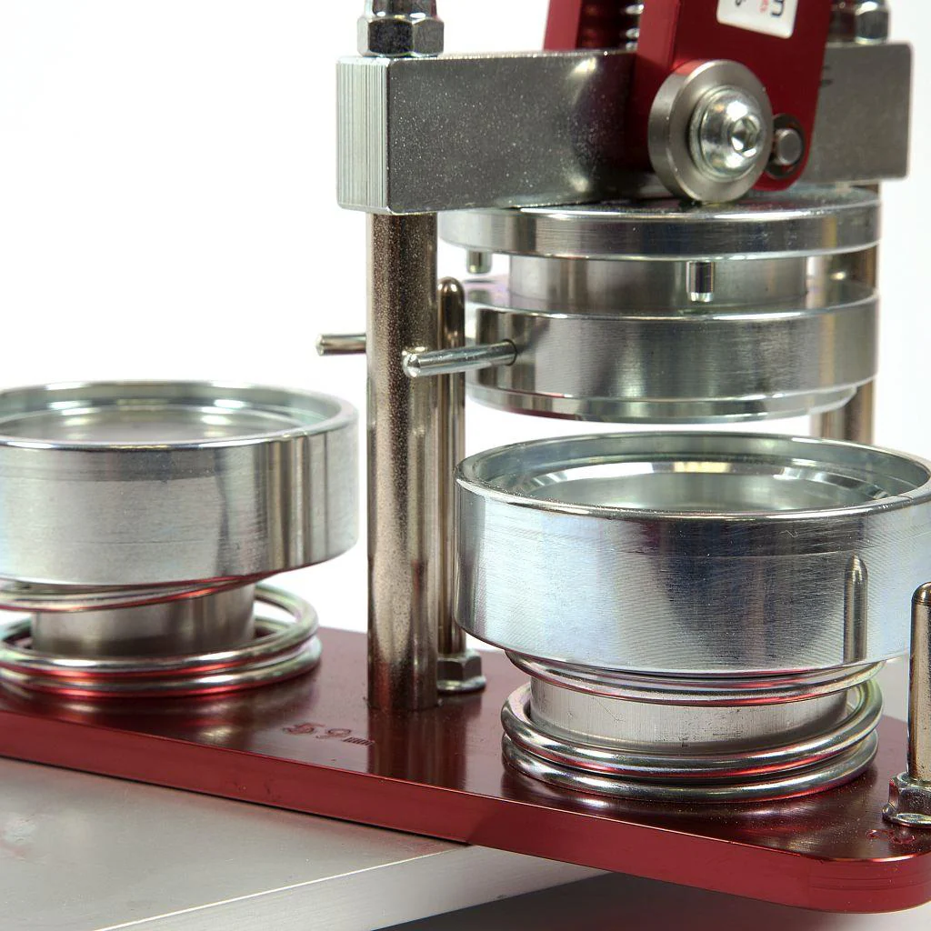 38mm Round G Series Button Pin Badge Machine - Including 100 Free Pin Back Components - Image 6