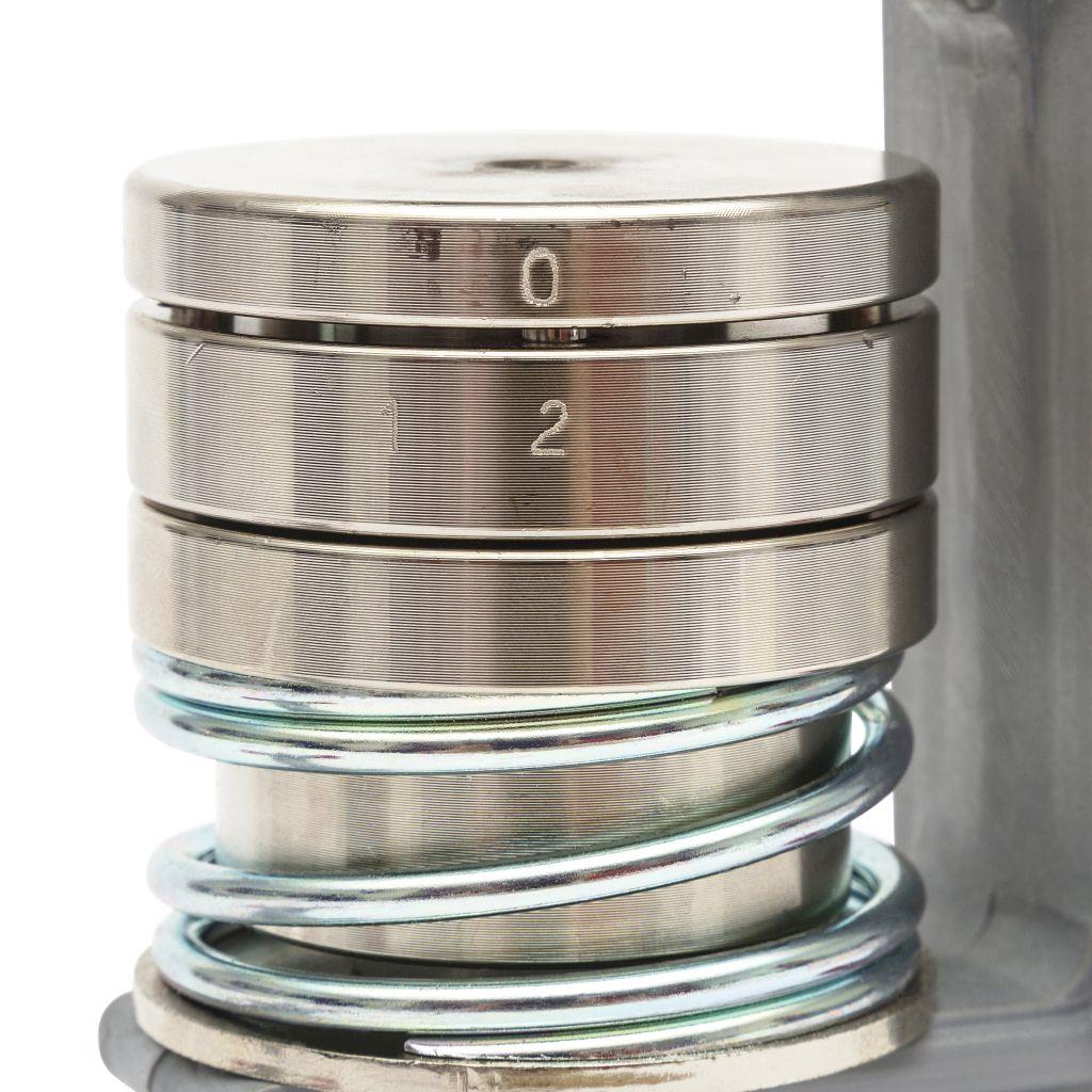 38mm Round G Series Compact Button Badge Machine - Including 100 Free Pin Back Components - Image 4