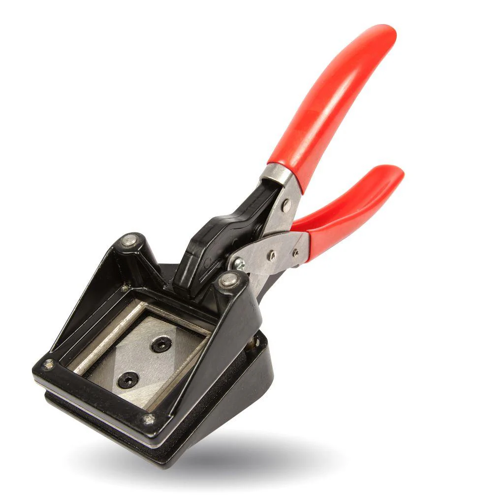 40 x 32mm Hand Held Photo ID Cutter Punch