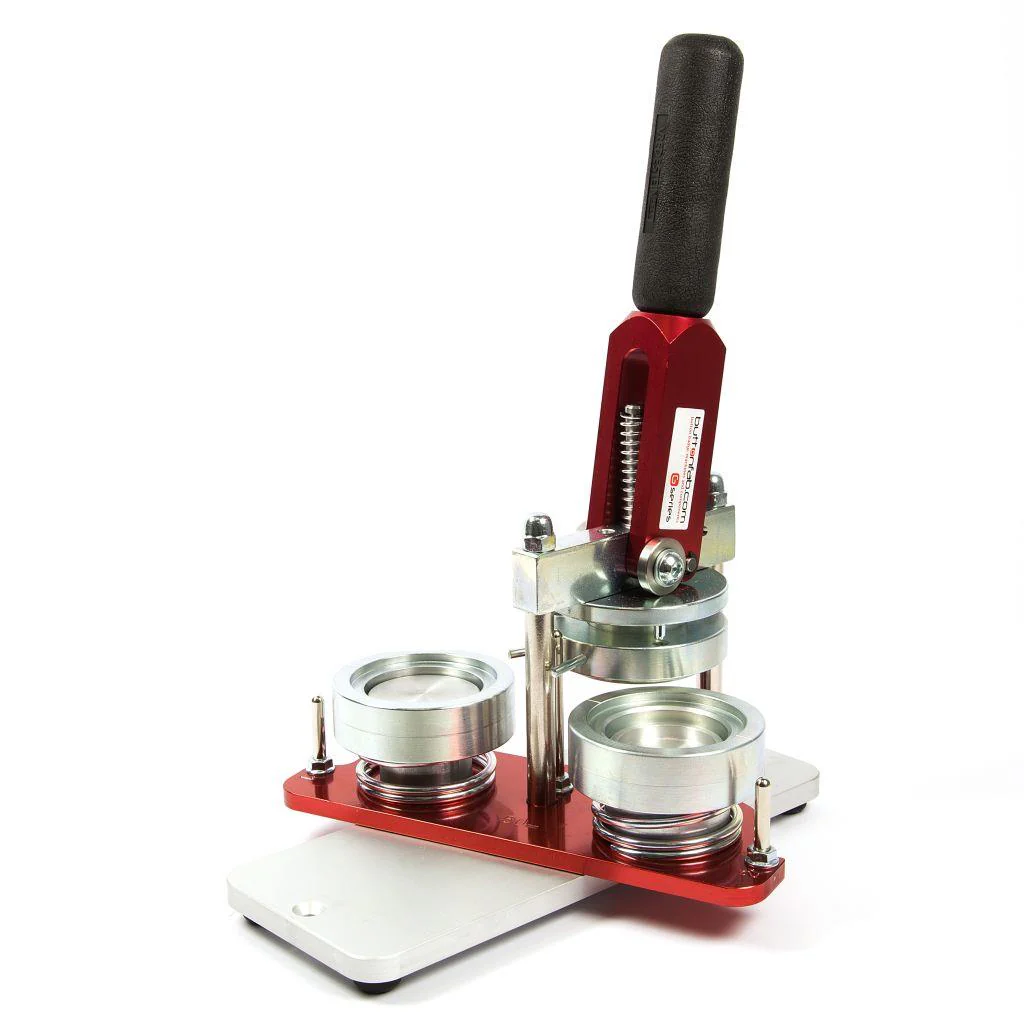 50mm Round G Series Button Pin Badge Machine - Including 100 Free Pin Back Components - Image 3