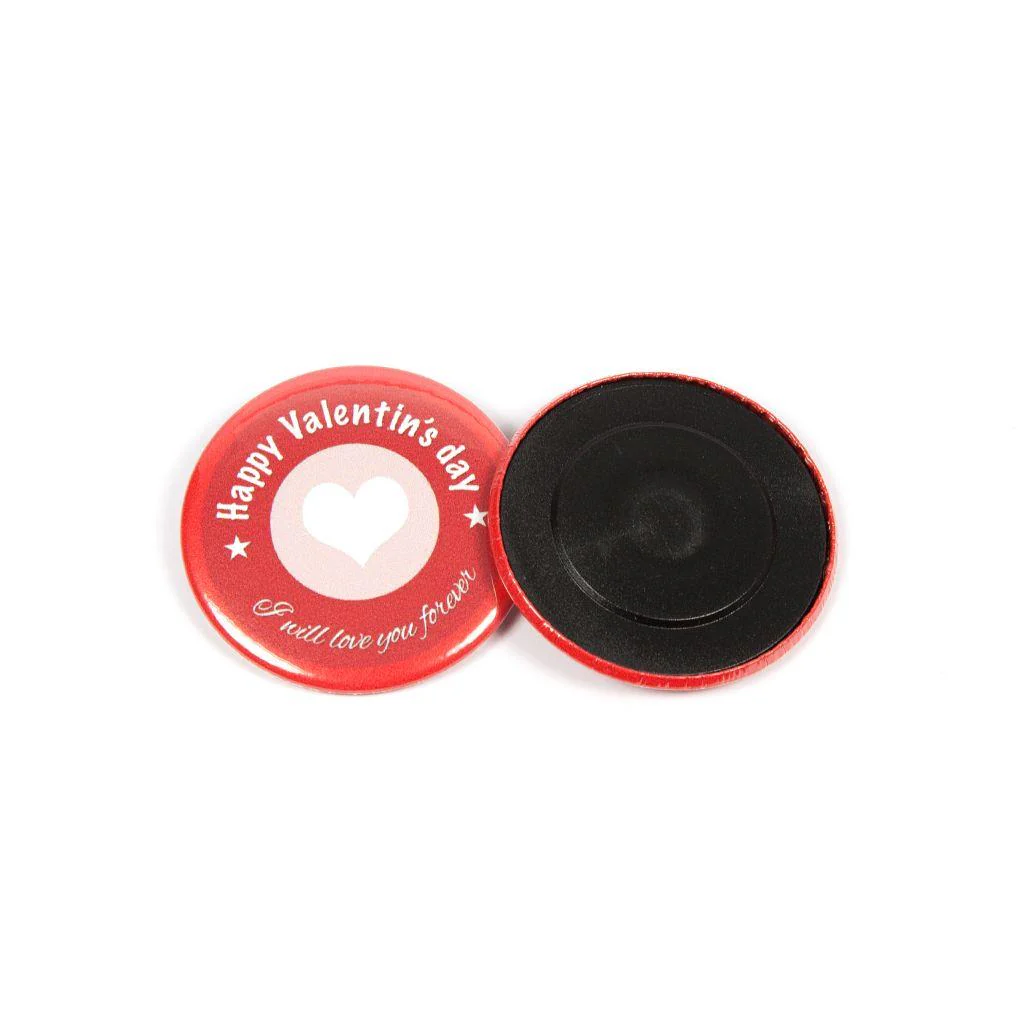 50mm Round G Series Magnetic Button Badge Components - Pack of 100 - Image 4