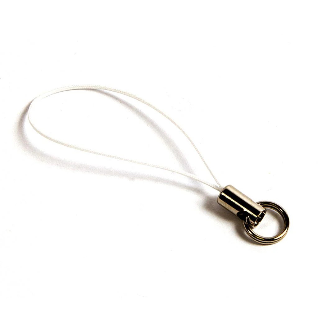 58mm Phone Charm Cord with 8mm Ring - Pack of 50 - Image 2