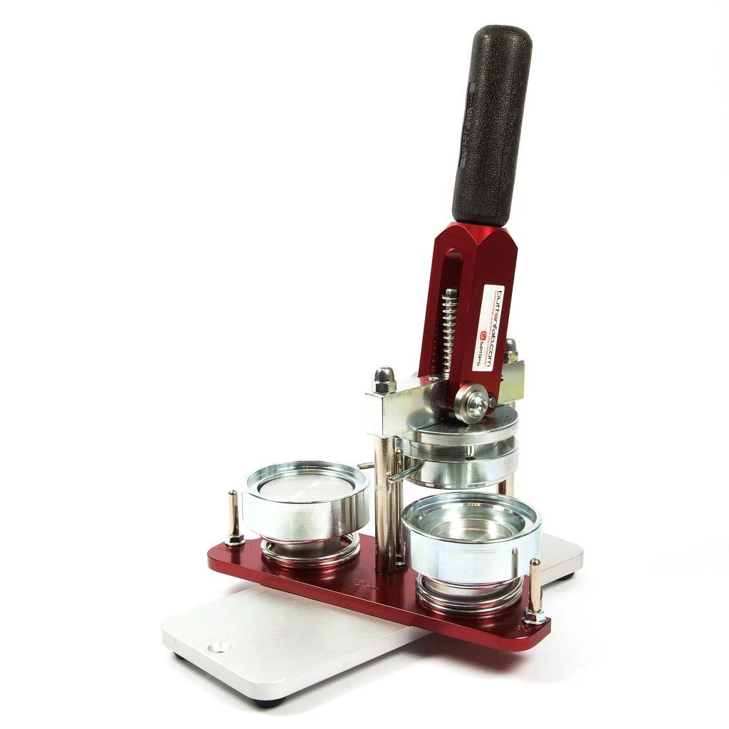 59mm Round G Series Button Pin Badge Machine - Including 100 Free Pin Back Components - Image 3