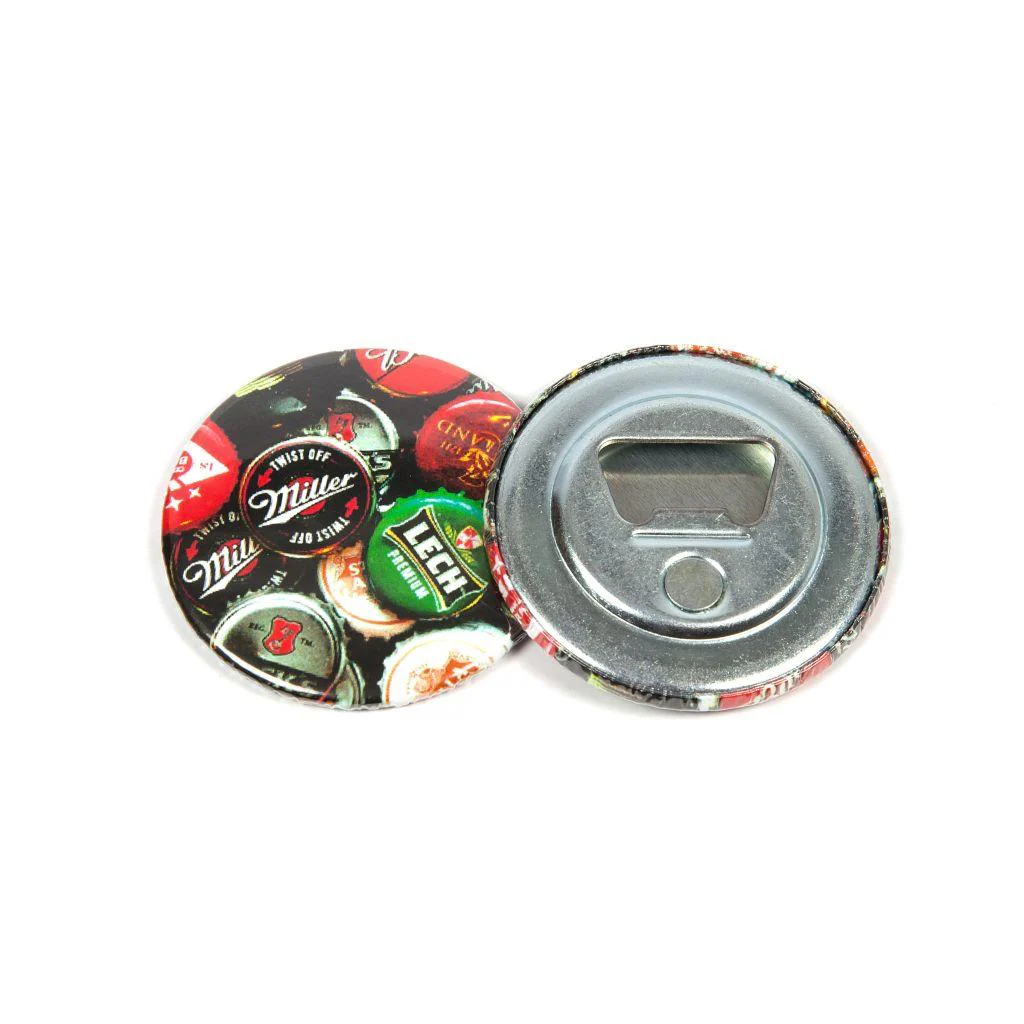 59mm Round G Series Magnetic Bottle Opener Button Badge Components - Pack of 100 - Image 4