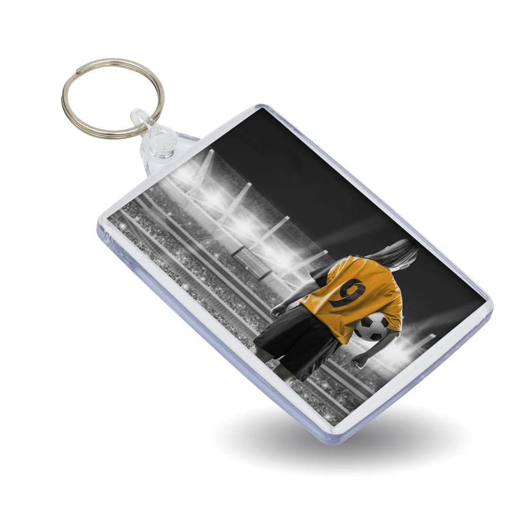 73 x 51mm Rectangular Blank Plastic Photo Insert Keyring - Pack of 50 - Image 3