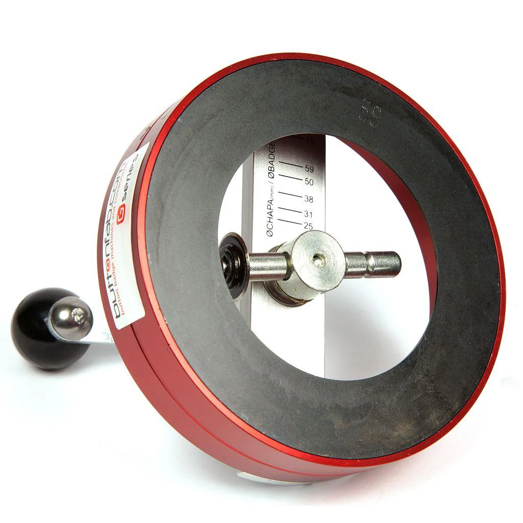 Adjustable G Series Round Button Badge Circle Cutter for 25mm, 31mm, 38mm, 50mm, 59mm & 75mm - Image 3