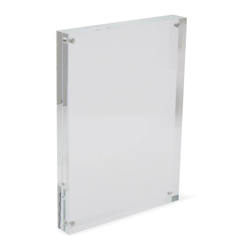 Blank Acrylic Magnetic Photo Frame Block Insert 178 x 127mm (7 x 5 inch) - Pack of 6 - Image 3