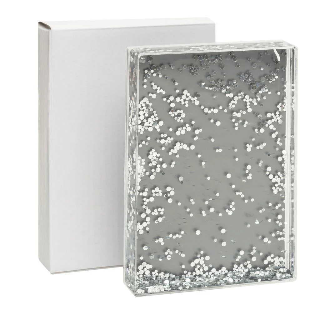 Blank Glitter Photo Block Frame Insert 152 x 102mm (6 x 4 inch) - Pack of 6 - Image 4