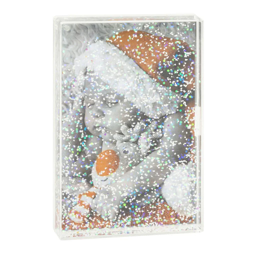 Blank Snow Frame Photo Block Insert 152 x 102mm (6 x 4 inch) - Pack of 6 - Image 4