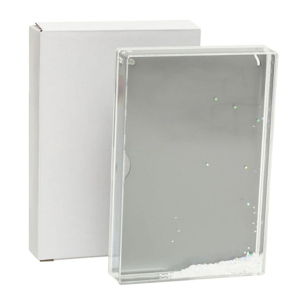 Blank Snow Frame Photo Block Insert 152 x 102mm (6 x 4 inch) - Pack of 6 - Image 5