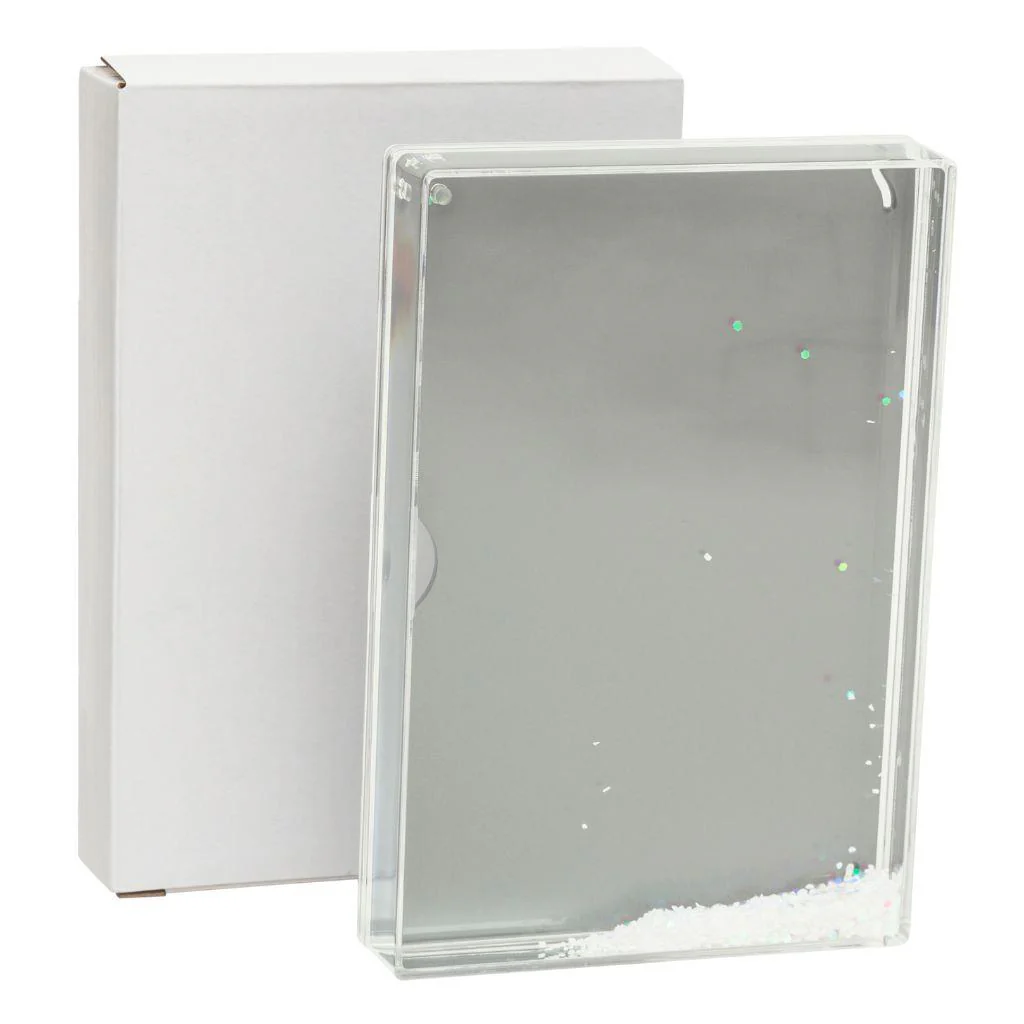 Blank Snow Frame Photo Block Insert 178 x 127mm (7 x 5 inch) - Pack of 6 - Image 5