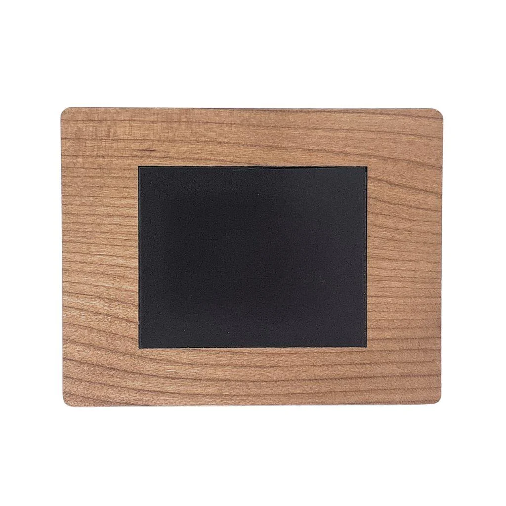 L406 Rectangular Blank Wooden Photo Insert Fridge Magnet - 70 x 45mm - Pack of 10 - Image 3
