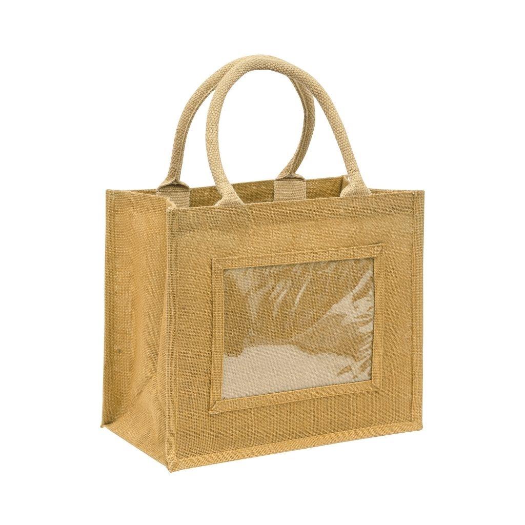 Medium Jute Bag Insert 203 x 152mm (8 x 6 inch) - Pack of 6 - Image 2