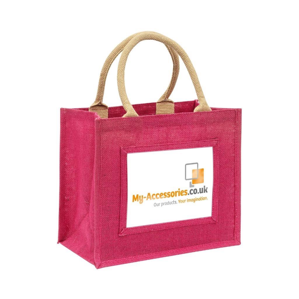 Medium Jute Bag Insert 203 x 152mm (8 x 6 inch) - Pack of 6 - Image 4