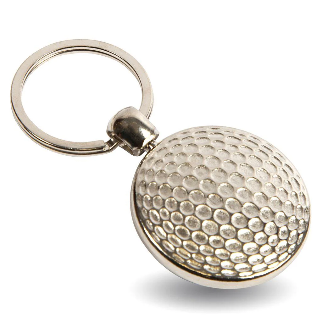 MGF Golf Round Blank Metal Photo Insert Keyring - 30mm - Pack of 10 - Image 3