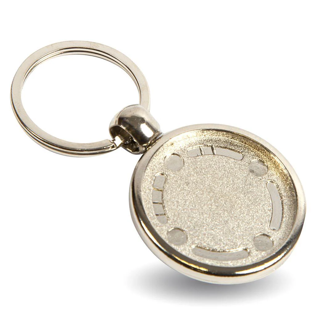 MGF Golf Round Blank Metal Photo Insert Keyring - 30mm - Pack of 10 - Image 5