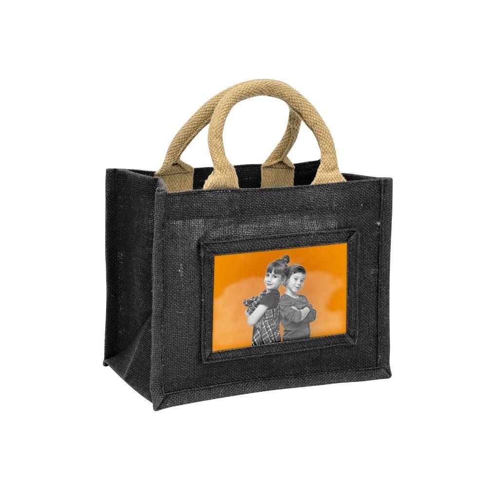 Mini Jute Bag Insert 152 x 102mm (6 x 4 inch) - Pack of 6 - Image 3