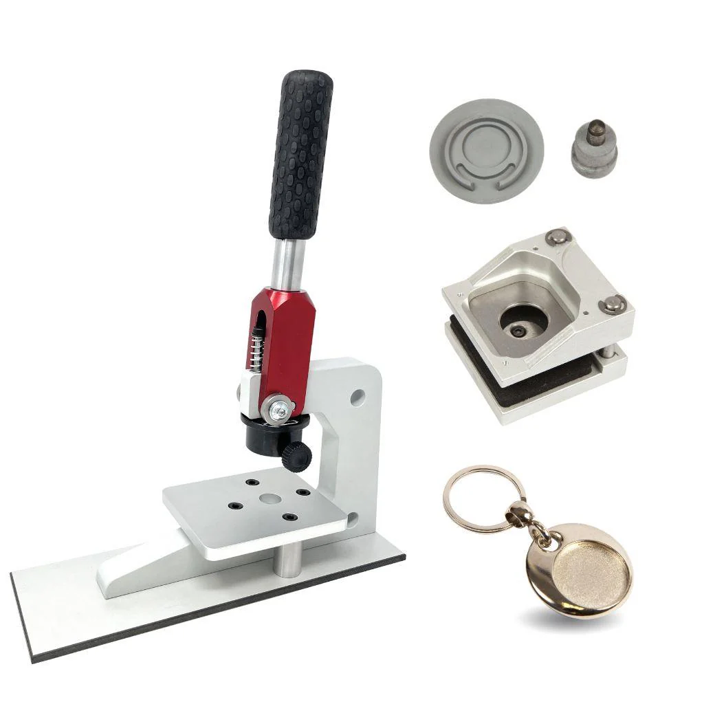 MT-25D Starter Pack. Includes Machine, Cutter, Assembly Tool and 20 Free Keyrings
