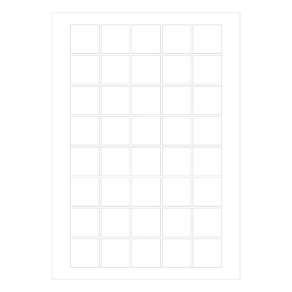 Pre-Cut Paper Inserts