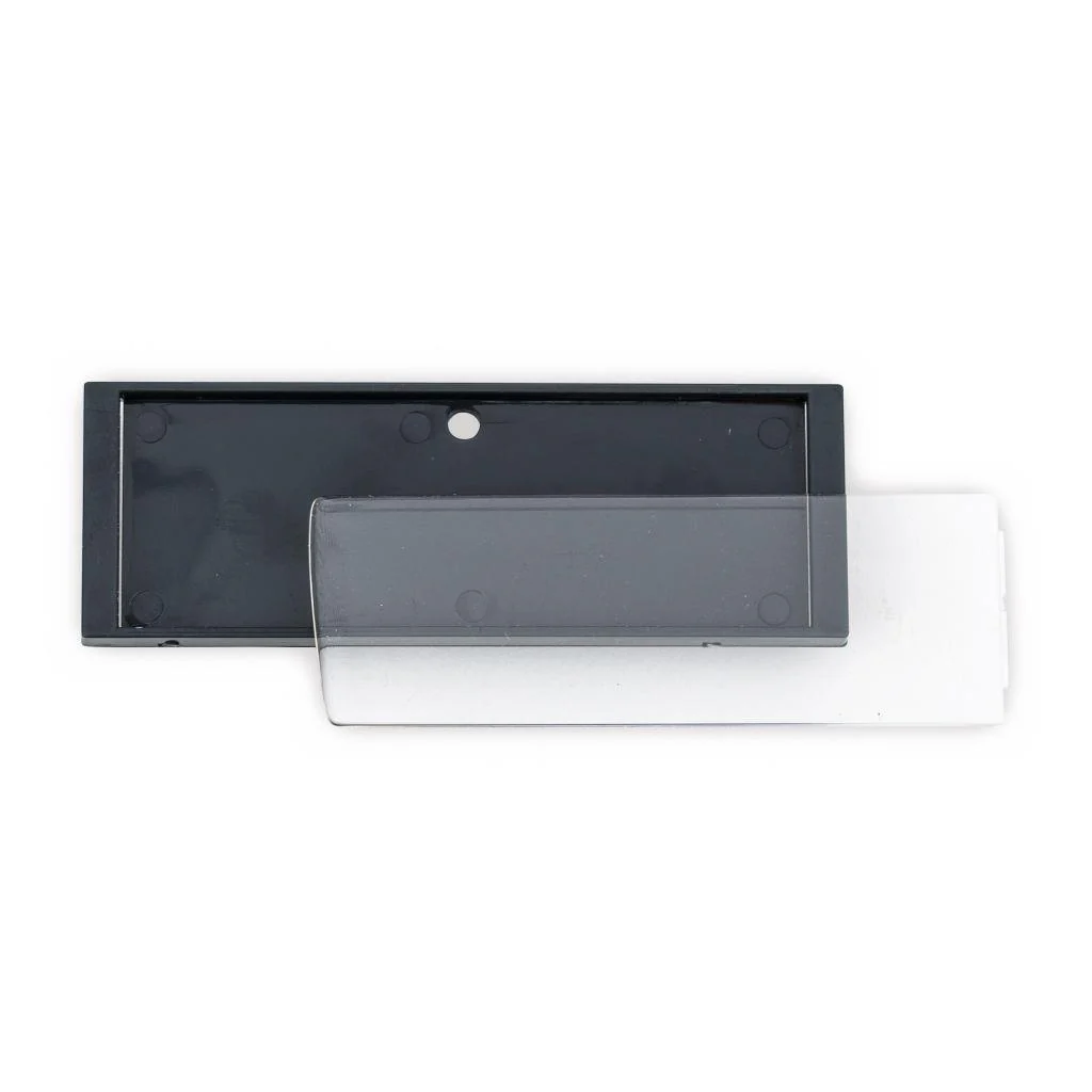 Rectangular Blank Magnetic ID Name Plate Badge - 66 x 21.5mm - Pack of 10 - Image 5