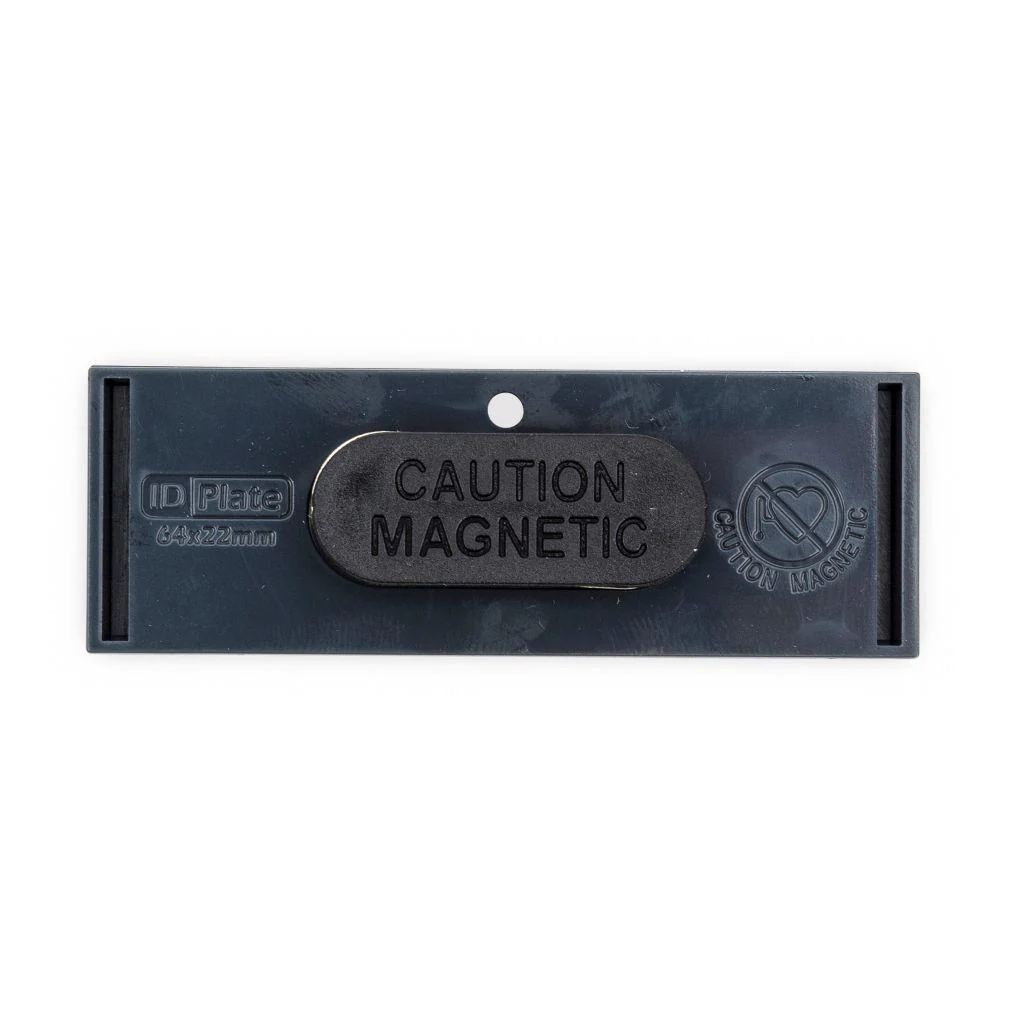 Rectangular Blank Magnetic ID Name Plate Badge - 66 x 21.5mm - Pack of 10 - Image 7
