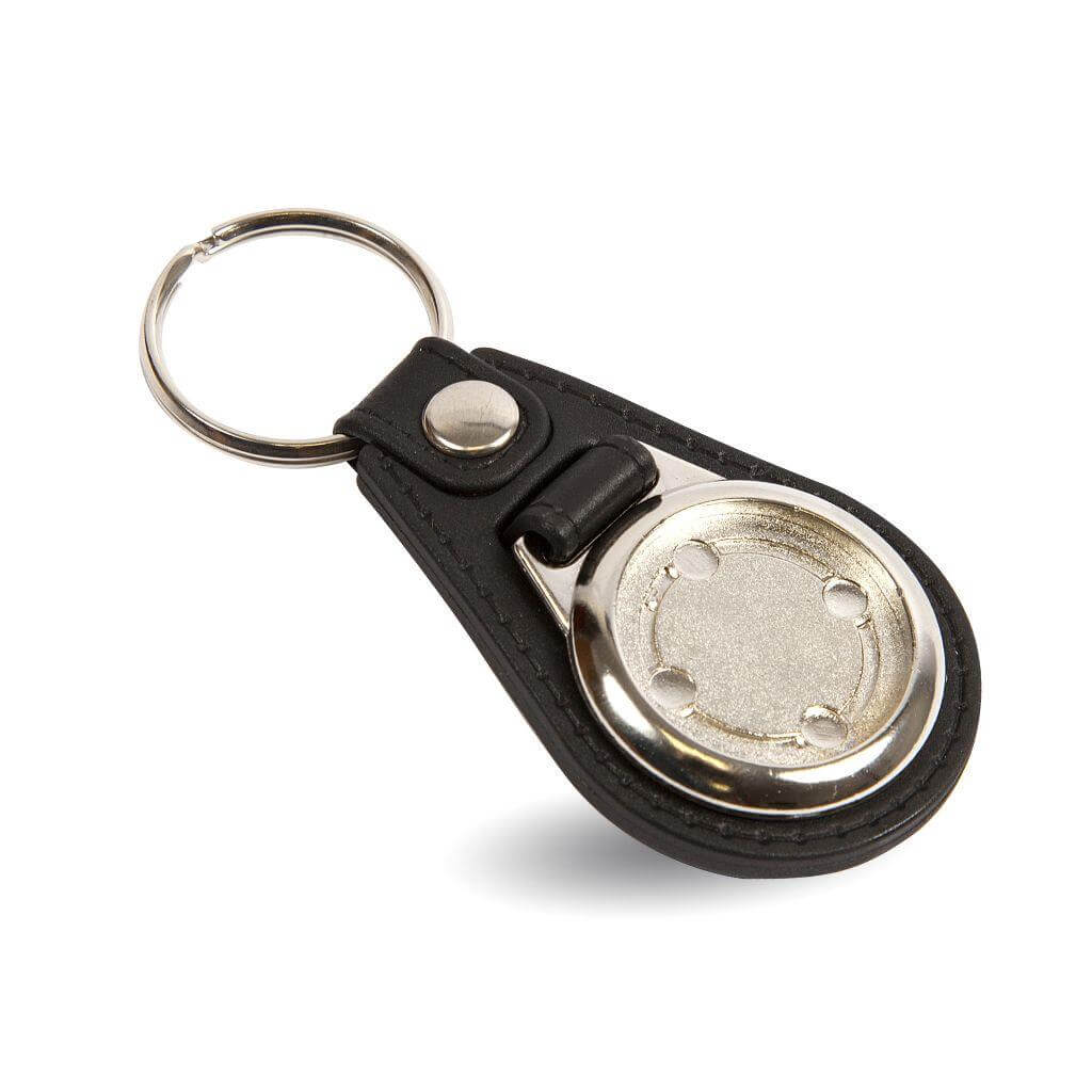 Small Volume - 25mm Blank Medallion Photo Insert Keyring - Image 3