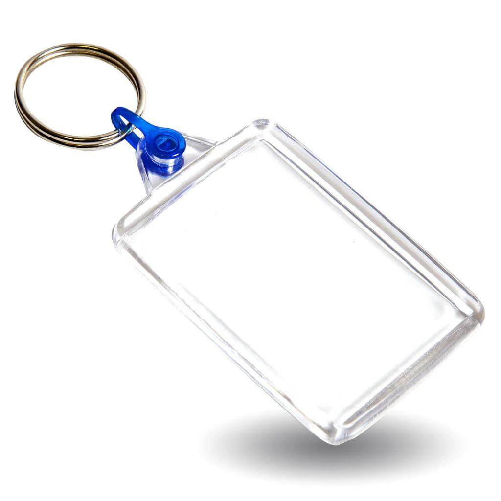 Small Volume - 50 x 35mm Blank Acrylic Photo Insert Keyring - Image 9