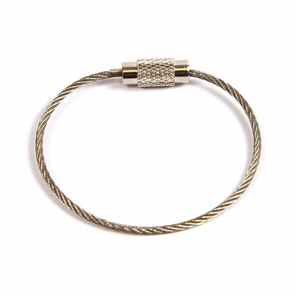 Wire Chain With Screw Connector - Length 120mm - Pack of 50